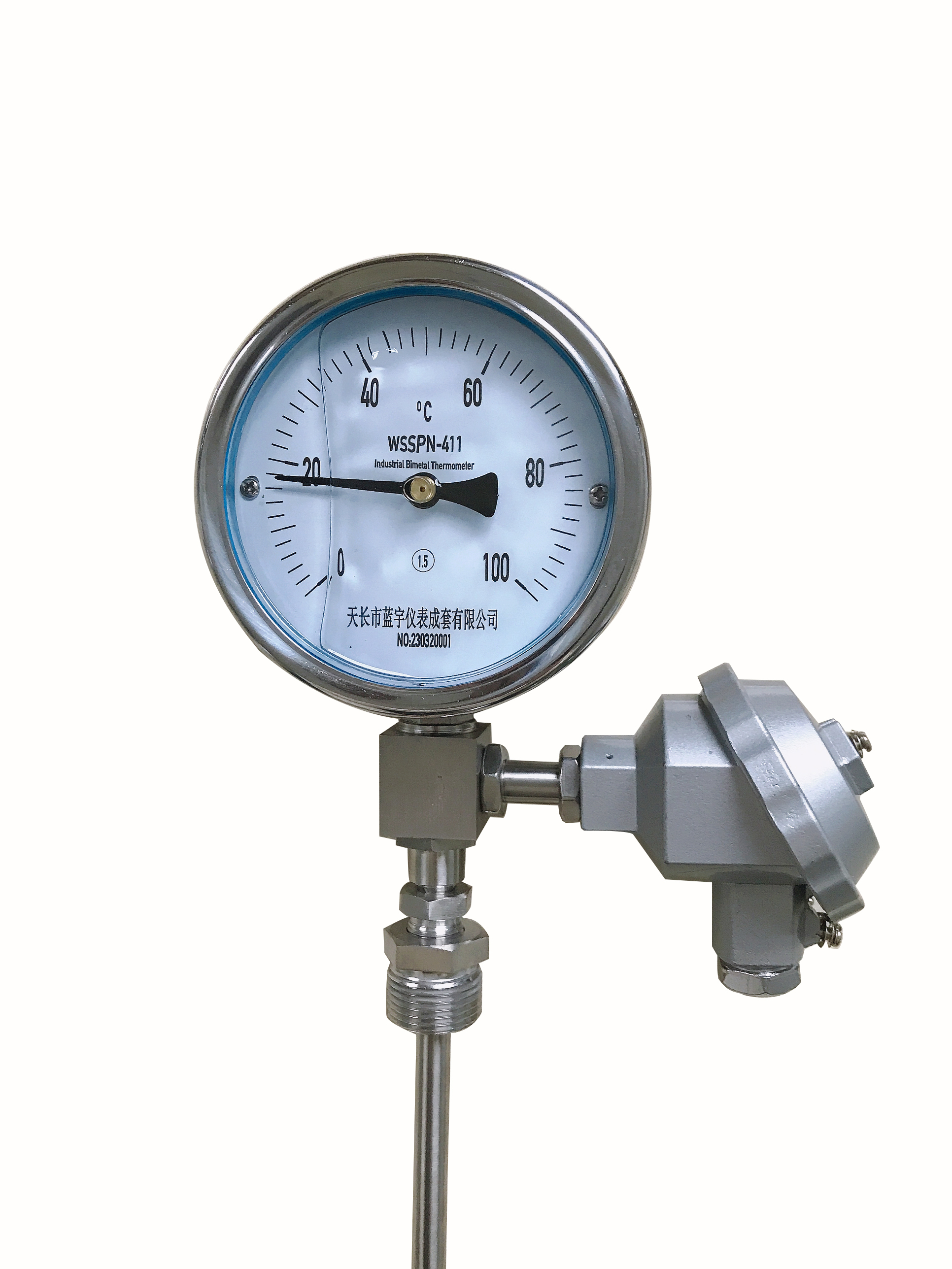 双金属温度计 WSSP-411