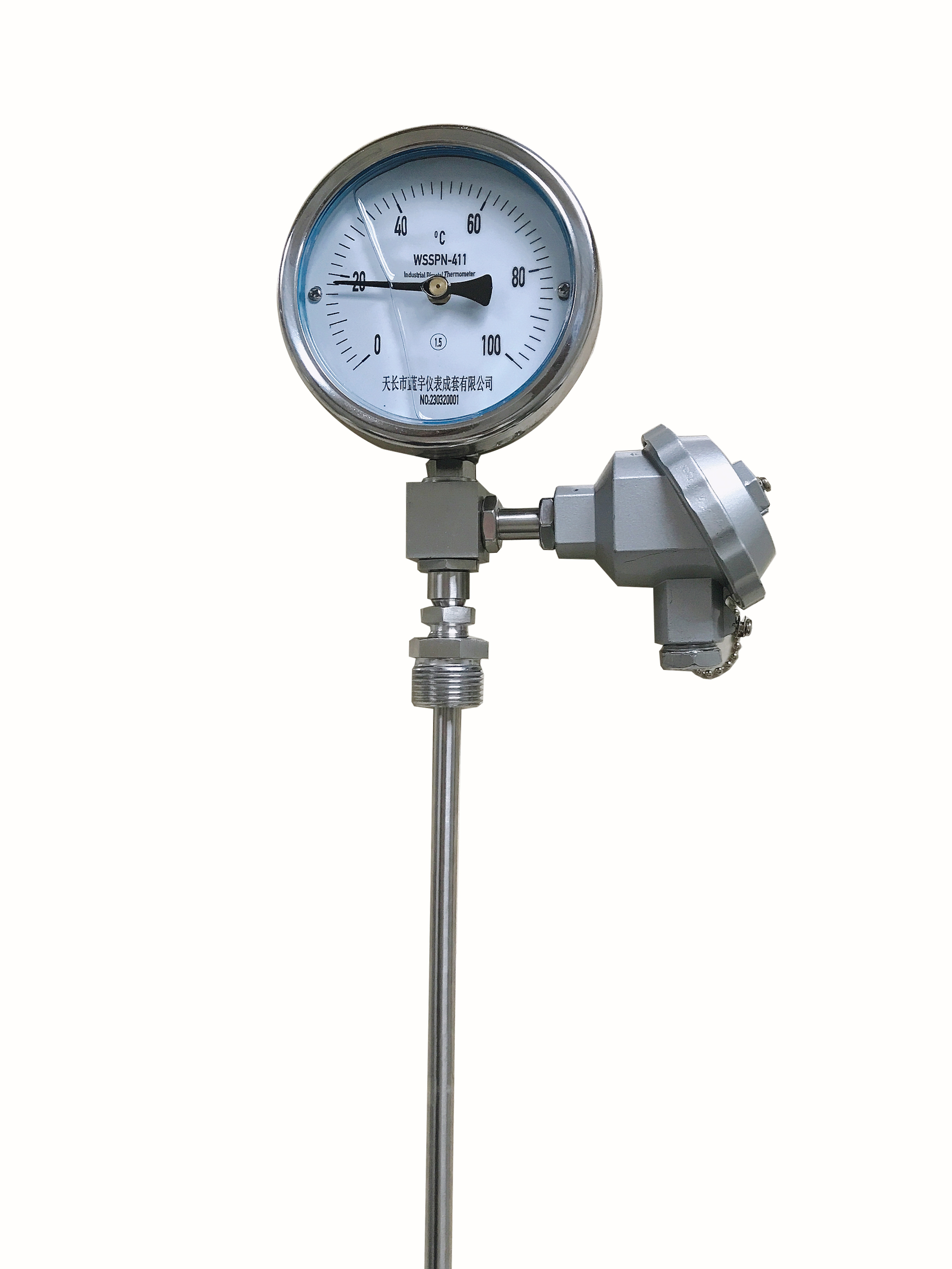 耐震双金属温度计